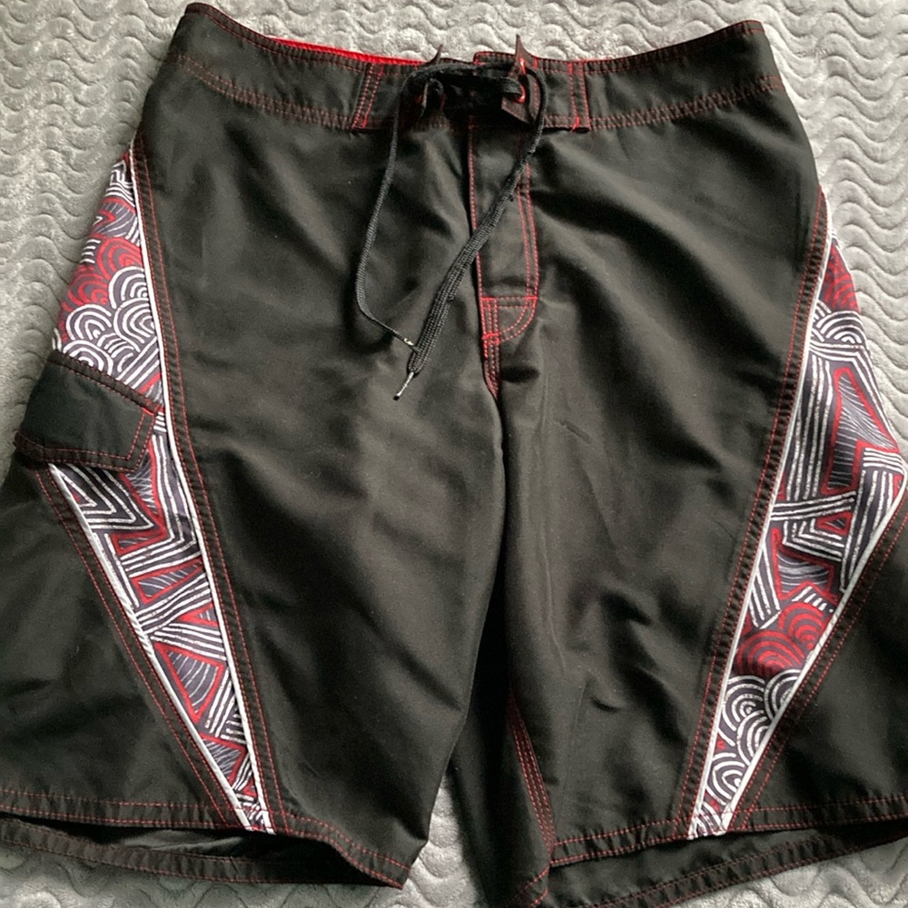 OP Ocean Pacific Board Shorts in Really Red size 32